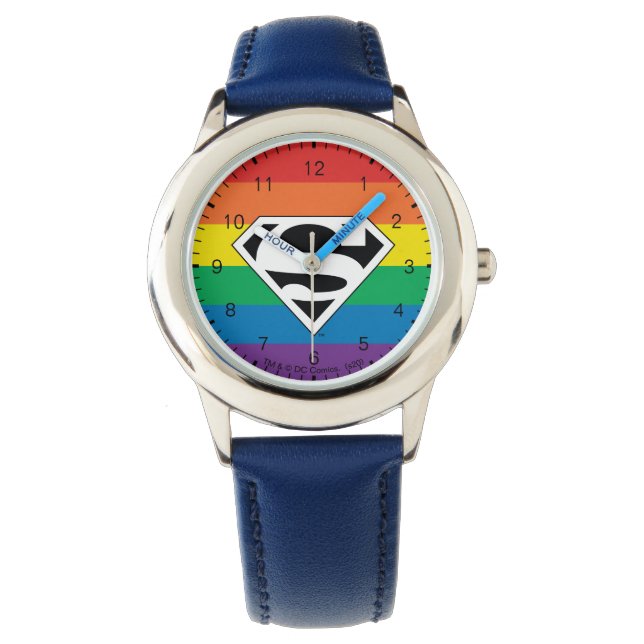 Montre Logo Rainbow Superman (devant)