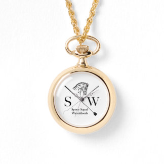 Montre Logo Watch Necklace