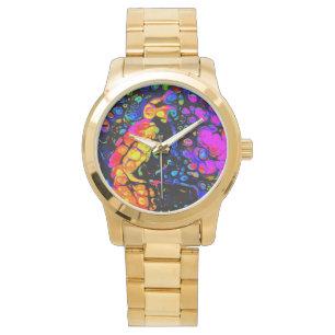Montre L'Oiseau Solitaire 4 : Style Art Liquide