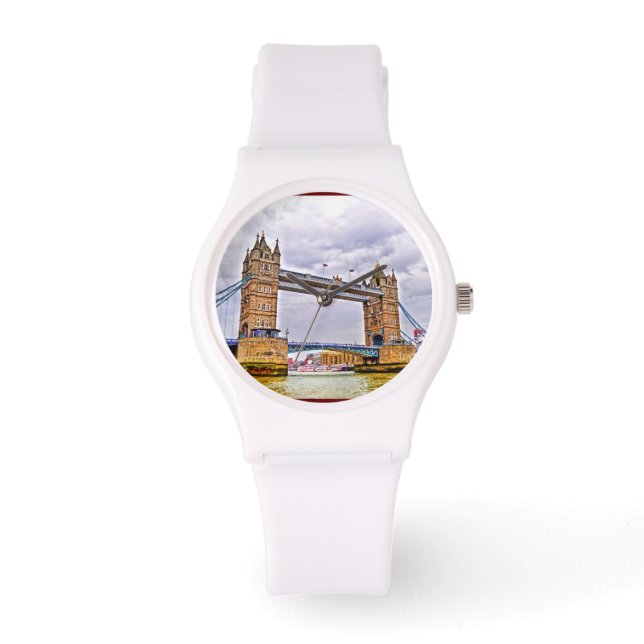 Montre Londres, Angleterre's Historic Tower Bridge (Recto)