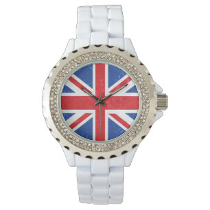 Montre Londres, drapeau britannique