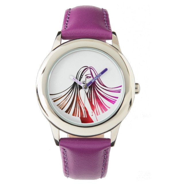 Montre Long Haired Beauty Watch (devant)