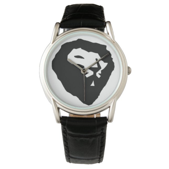 Montre longe noire (devant)