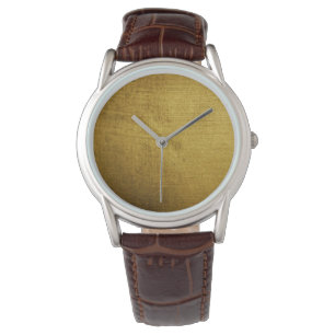 Montre L'or vintage-Look utilisé. Art vintage