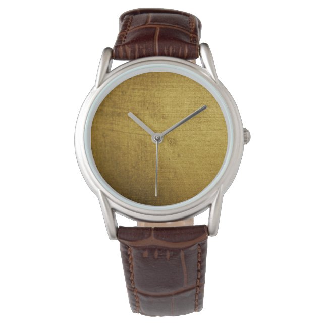 Montre L'or vintage-Look utilisé. Art vintage (devant)