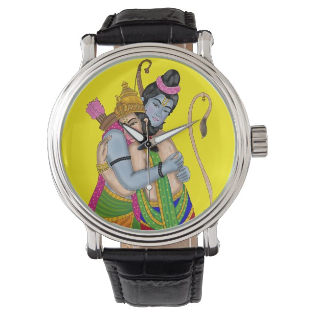 Montre Lord Rama and Hanuman Clock (devant)