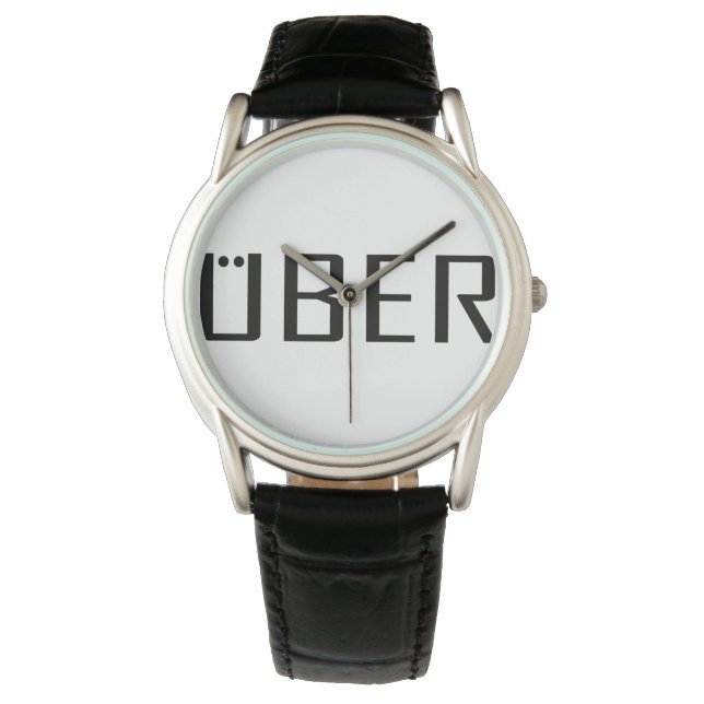 MONTRE L'OREILLE D'UBER POUR LES CHAUFFEURS D'UBER PARTOU (devant)