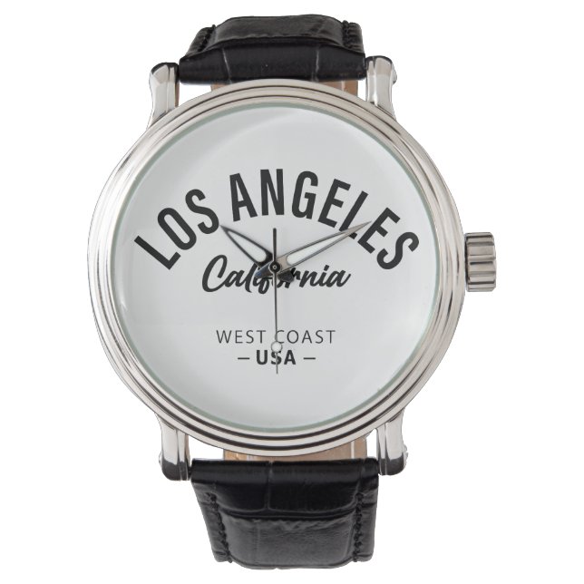 Montre Los Angeles Californie (devant)
