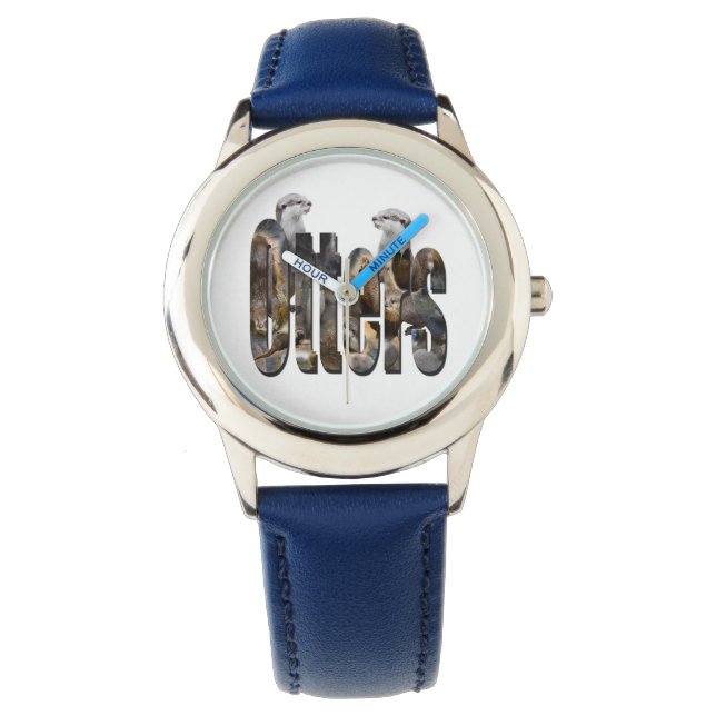 Montre Lots Photo Logo Avec Otter, Enfants (devant)