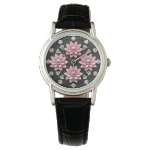 Montre Lotus Elegance : Une Symphonie de luxe et de beaut