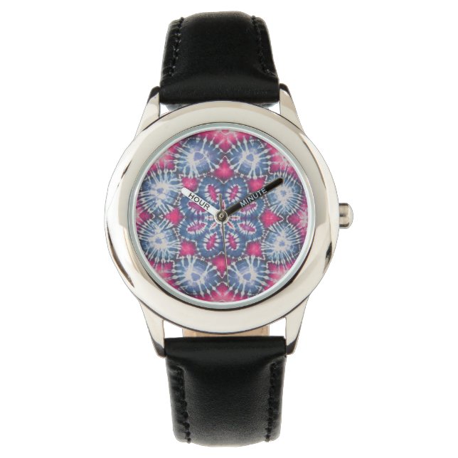 Montre Lotus Tie Dye (devant)