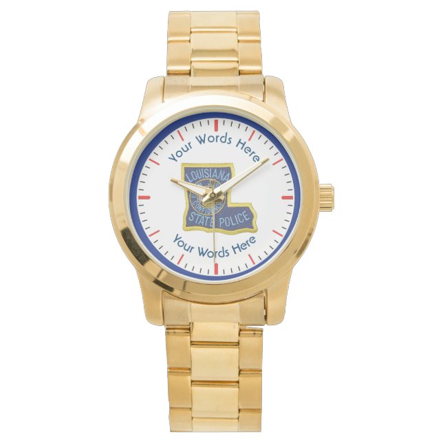 Montre Louisiane Police State Wrist Watch (devant)