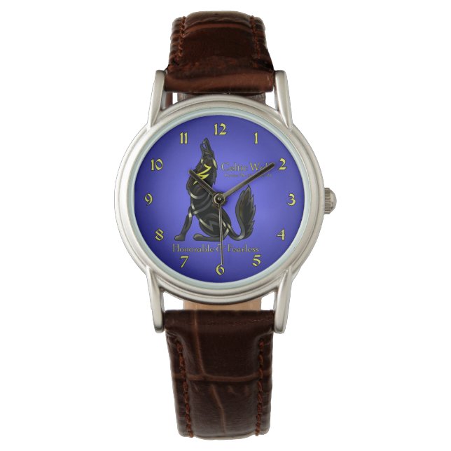 Montre Loup celtique (devant)