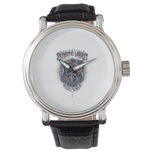 Montre Loup-garou patriotique Patriote Horreur Monstre Pa