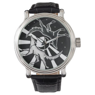 Montre Loups du soleil et de la lune