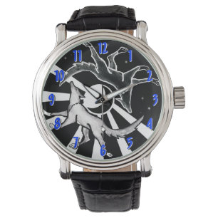 Montre Loups du soleil et de la lune