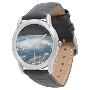 Montre L'Ouragan Dorian Au-Dessus De L'Océan Atlantique.