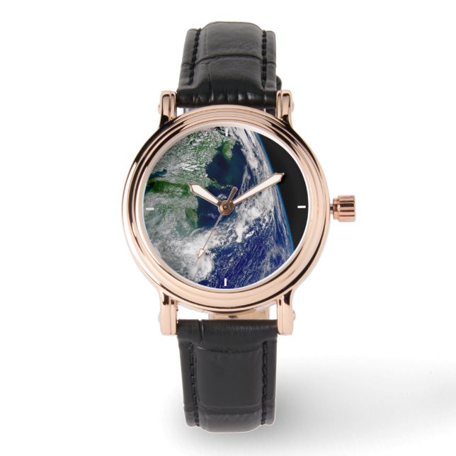 Montre L'Ouragan Frances Sur Une Terre Partielle. (Recto)