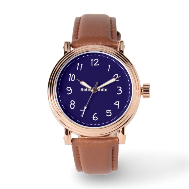 Montre Louvain de lune Selenophile (Recto)