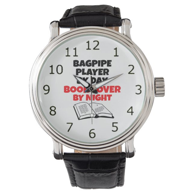 Montre Louveur de livres Bagpipe (devant)