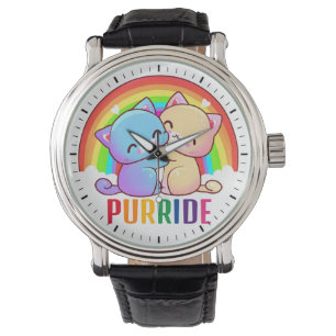 Montre Love Cats Rainbow