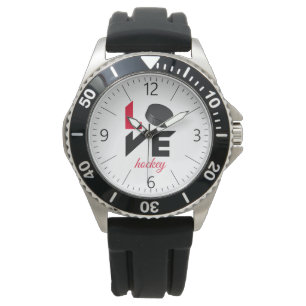 Montre Love hockey