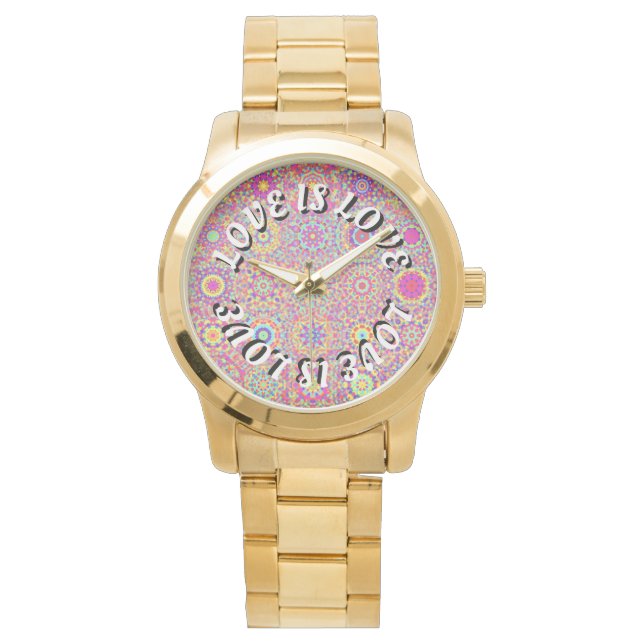 Montre Love Is Love Fierté (devant)