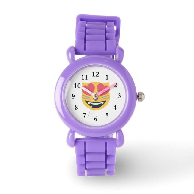 Montre Love Kitty Chat Emoji (Recto)
