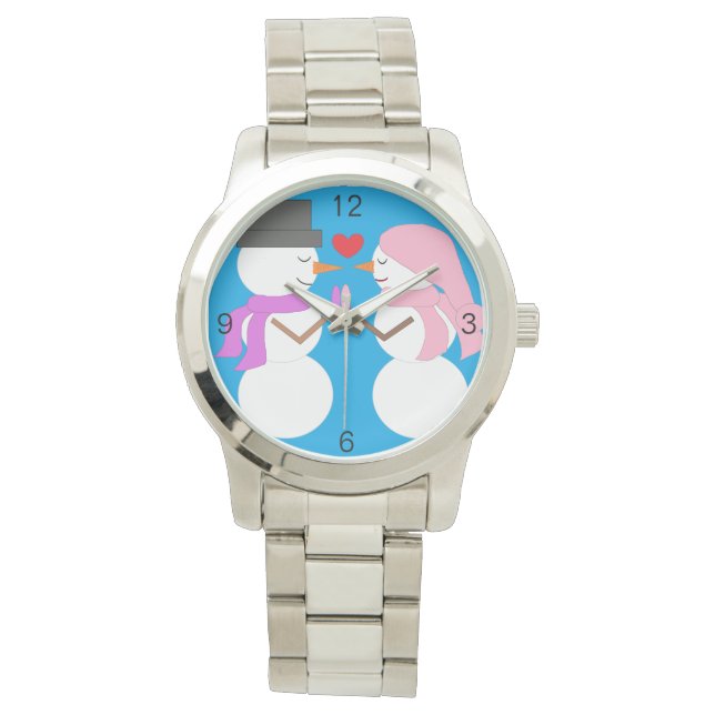 Montre Love & Snowpeople : (devant)