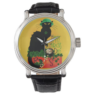 Montre Lucky Le Conversation Noir Saint Patrick's Day