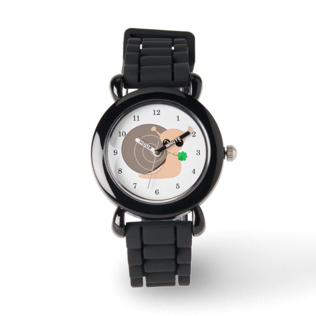 Montre Lucky Watch Snail avec Clover (Recto)