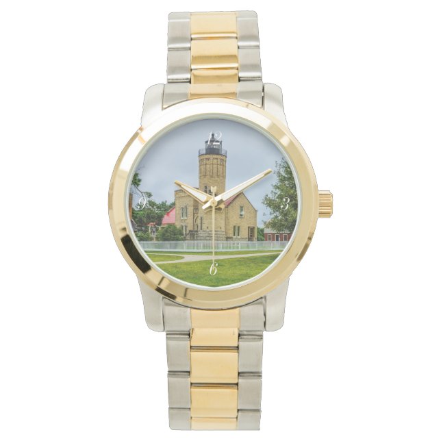 Montre Lumière de la pointe Mackinac (devant)