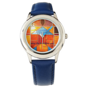 Montre Lumière magique déferlant des fenêtres de l'Egl