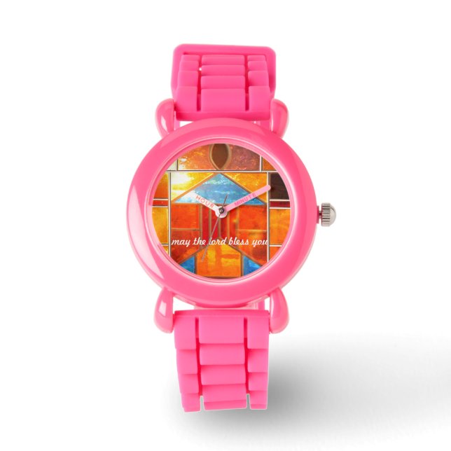 Montre Lumière magique déferlant des fenêtres de l'Eglise (Recto)