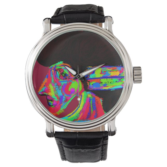 Montre Luna louve-femme  (devant)