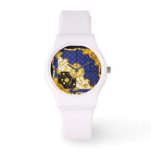 MONTRE LUNE DE SOLEIL ET STARS ENFANTS REGARDER