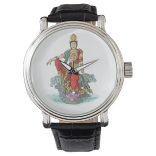 Montre Lune d'eau Guan Yin Bodhisattva Watch