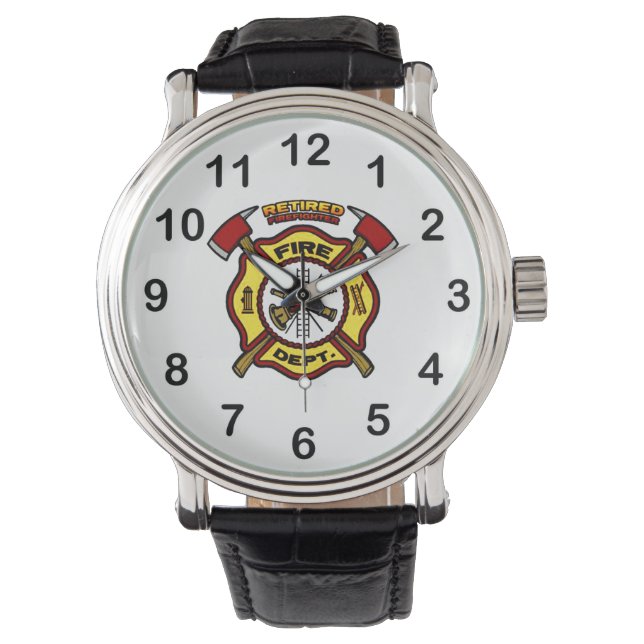MONTRE LUTTE CONTRE LE FEU RETIRÉE (devant)
