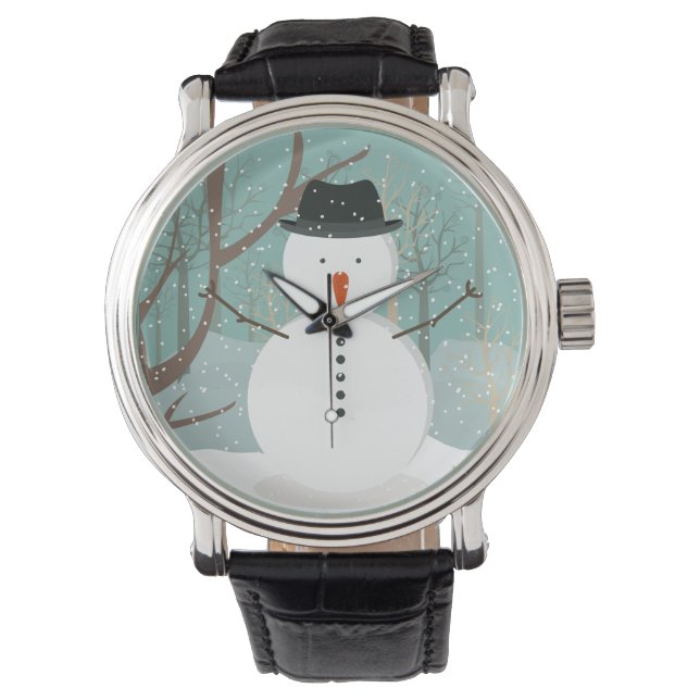 Montre M. Winter Snowman (devant)