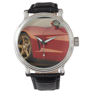 Montre Ma Corvette rouge