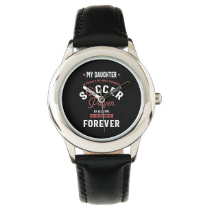 Montre Ma fille Le joueur de football le plus favori