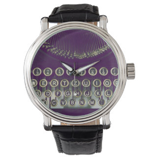 Montre Machine à écrire à l'ancienne