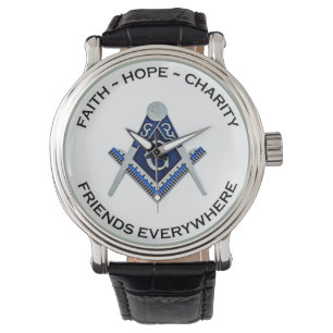 Montre Maçonnique Bleue
