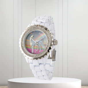 Montre Magique Unicorn Rainbow Personnalisé
