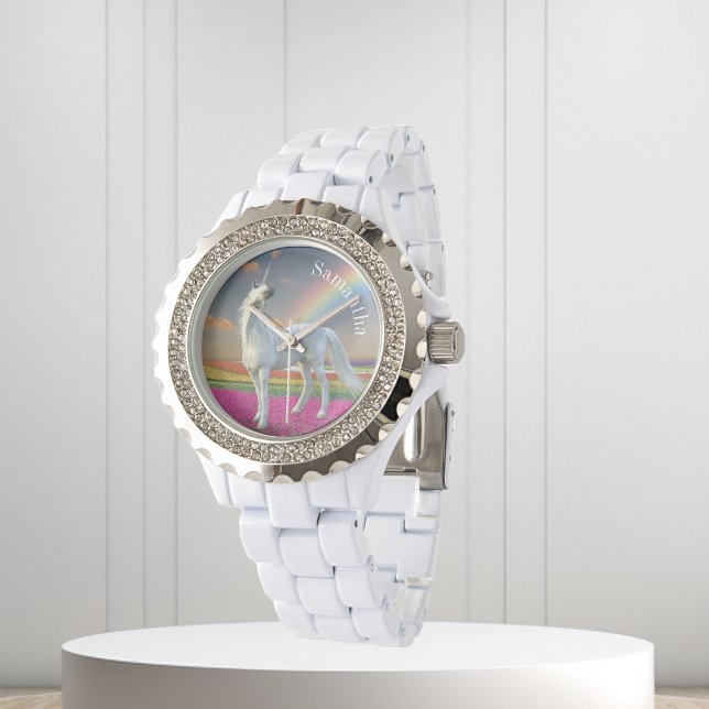 Montre Magique Unicorn Rainbow Personnalisé (Créateur téléchargé)