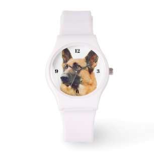 Montre Magnifique berger allemand Portrait pour maman
