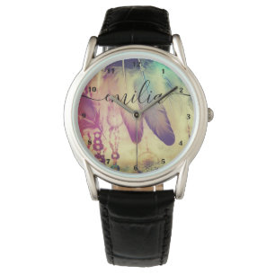 Montre Magnifique Boho Bohemian Dreamcatcher Feathers Ret