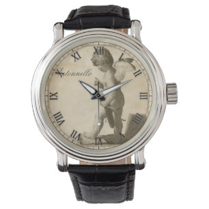 Montre Magnifique Chiffre romain antique Cherub
