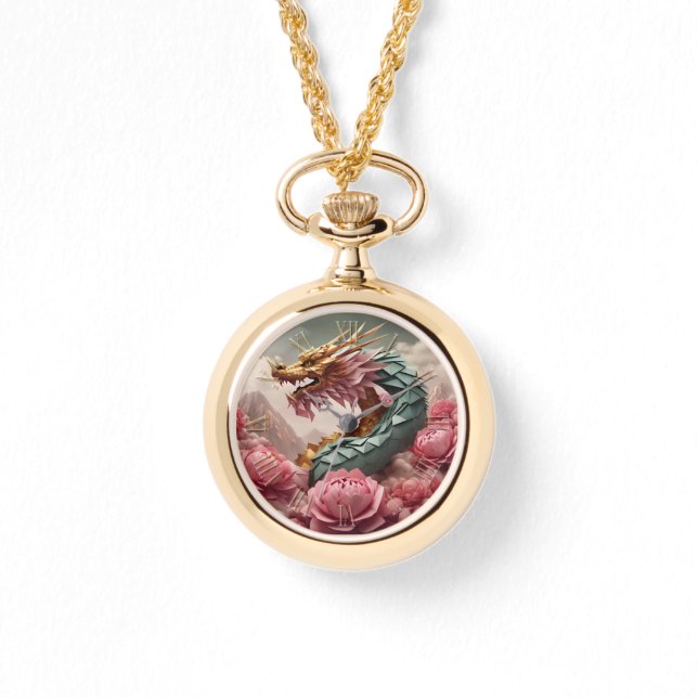 Montre Magnifique Dragon de Nouvel An Chinois 2024 WW (Recto)