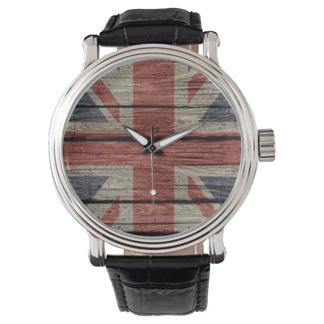 Montre Magnifique grunge en bois cool tendance U.k. Fanio (devant)